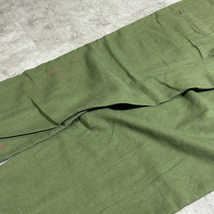 70s US Army OG107 Baker Pants, Size 32x31 (W30, L28)