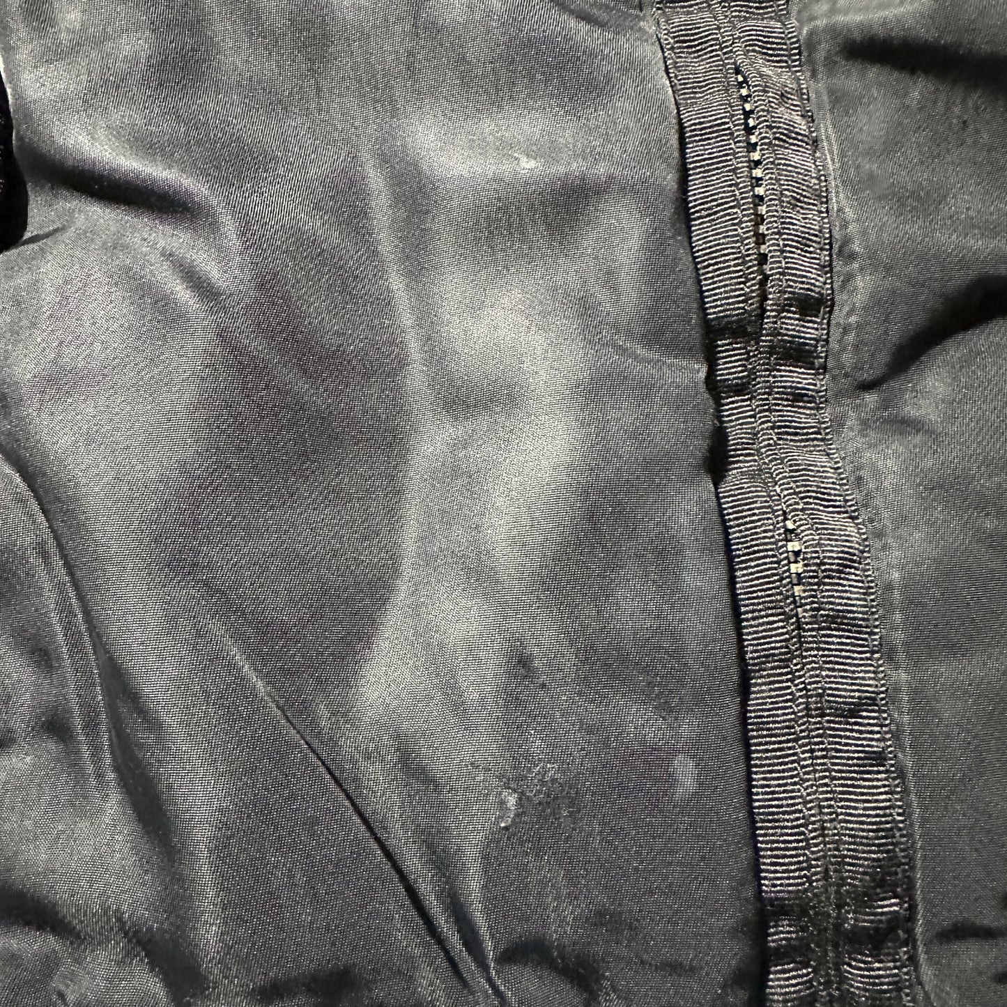 【希少個体】90s Polo Jeans MA-1 Flight Jacket "CONMAR ZIP" - Black