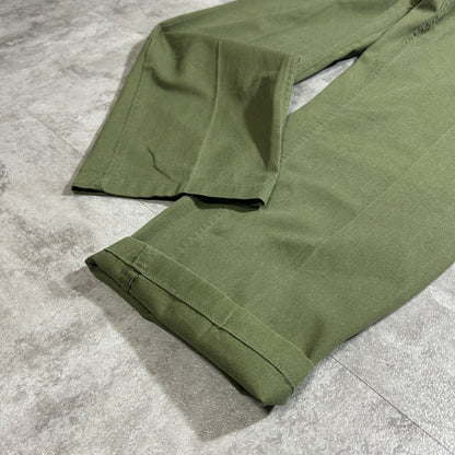 70s US Army OG507 Baker Pants, Size 32 x 31 (W30 x L30)