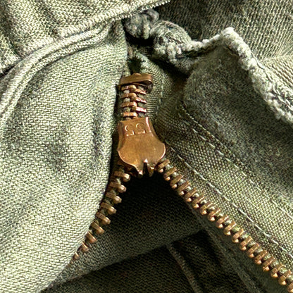 70s US Army OG107 baker pants 34×29