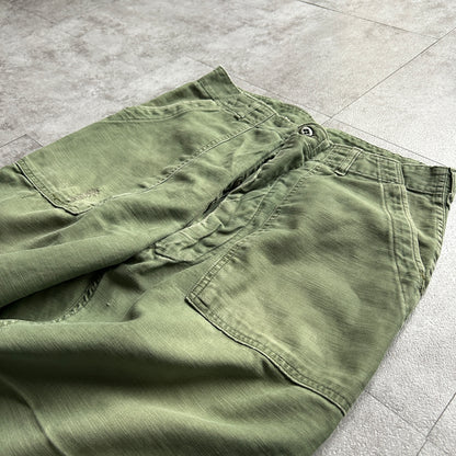 60s US Army OG107 baker pants 34×29