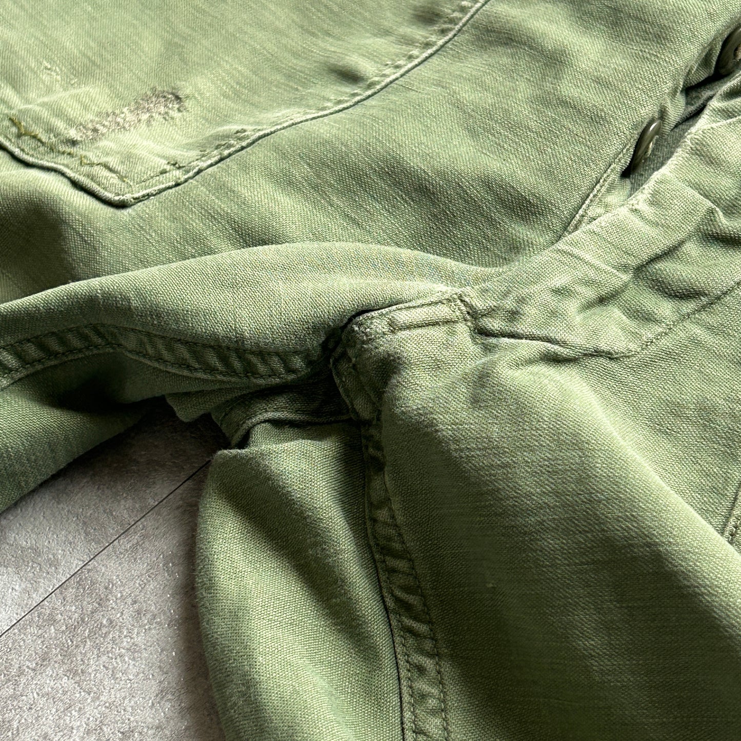 60s US Army OG107 baker pants 34×29