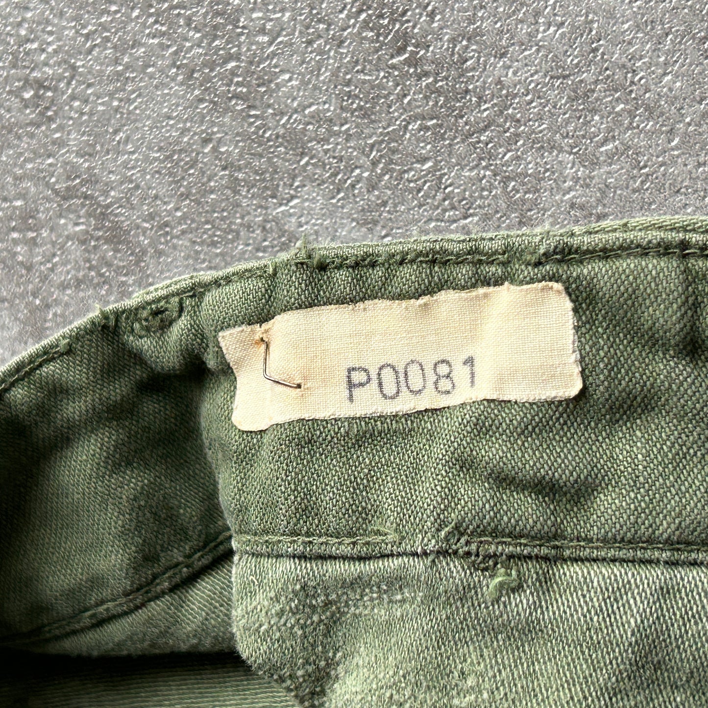 60s US Army OG107 baker pants 34×29