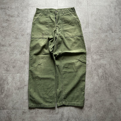 60s US Army OG107 baker pants 34×29
