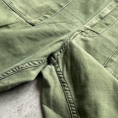 60s US Army OG107 baker pants 38×31