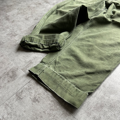60s US Army OG107 baker pants 38×31