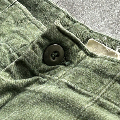 60s US Army OG107 baker pants 38×31