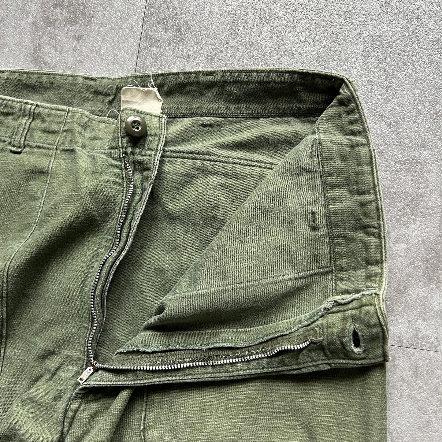 60s US Army OG107 baker pants 38×31