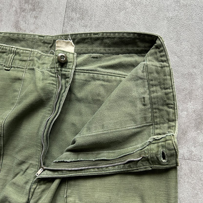 60s US Army OG107 baker pants 38×31