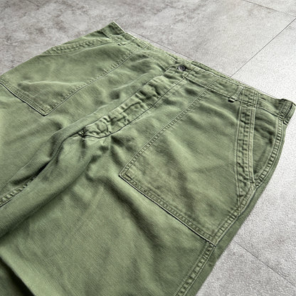 60s US Army OG107 baker pants 42×31