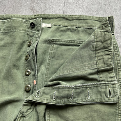 60s US Army OG107 baker pants 42×31