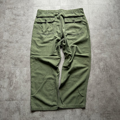 60s US Army OG107 baker pants 42×31