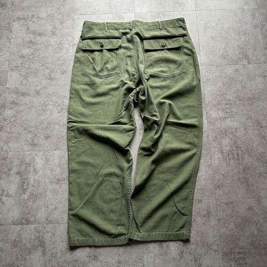 60s US Army OG107 baker pants 42×31
