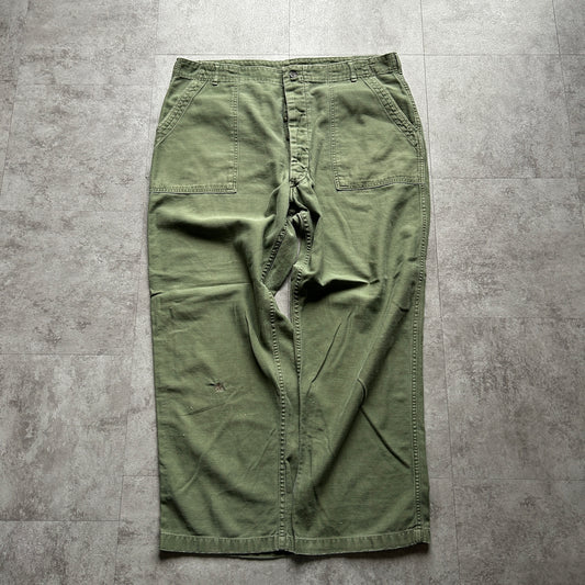 60s US Army OG107 baker pants 42×31