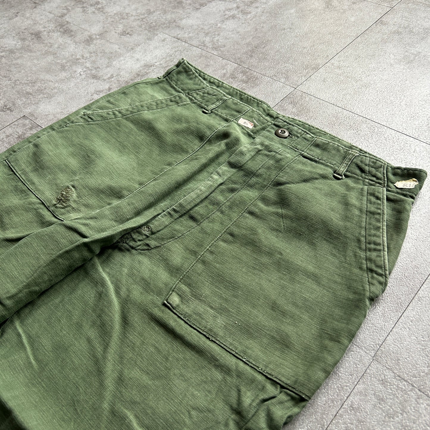 70s US Army  OG107 baker pants