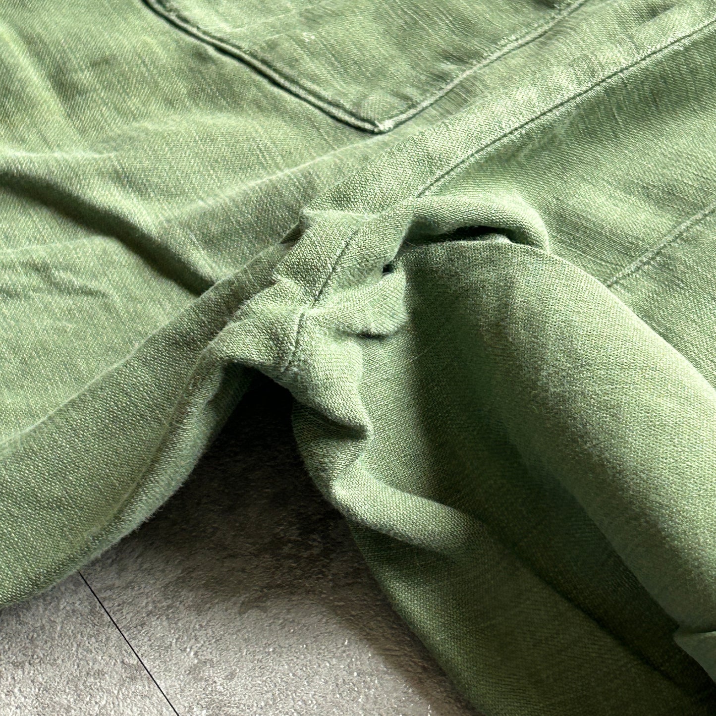 70s US Army  OG107 baker pants