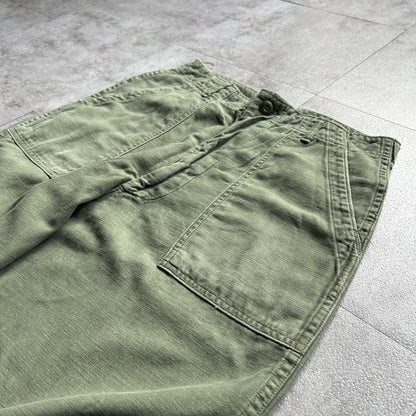 70s US Army OG107 baker pants 32×31