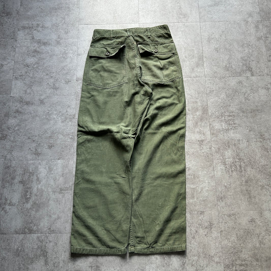 70s US Army OG107 baker pants 32×31