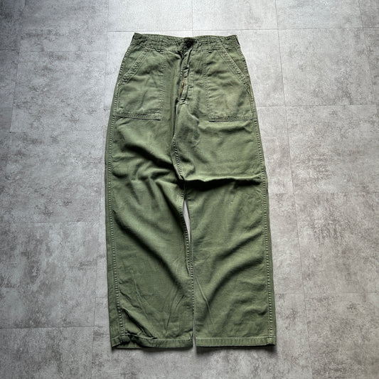 70s US Army OG107 baker pants 32×31