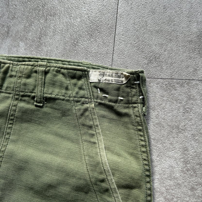 60s US Army OG107 baker pants 36×35