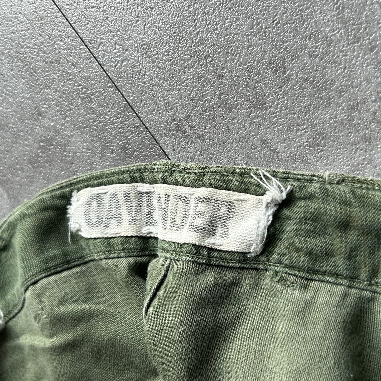 60s US Army OG107 baker pants 36×35