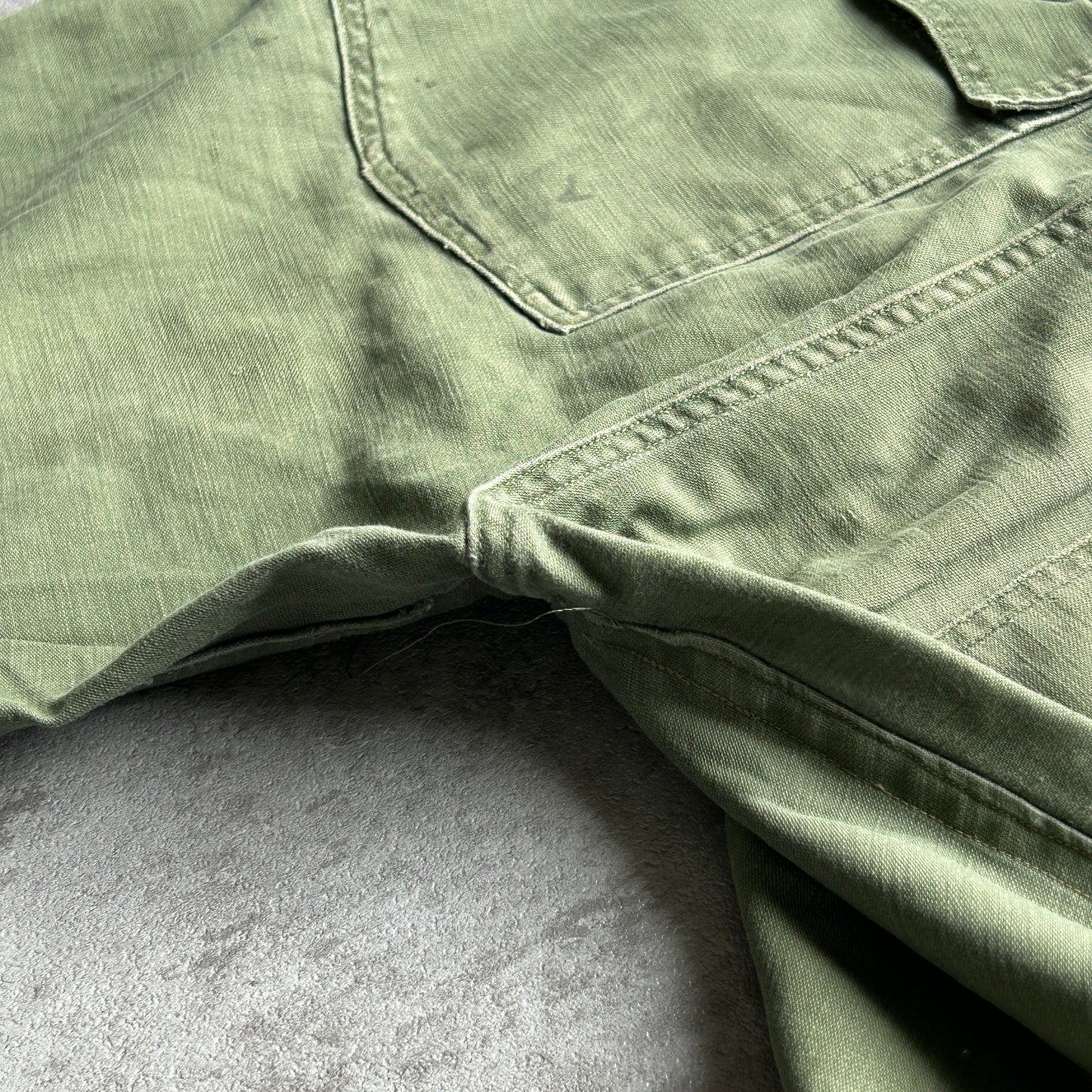 60s US Army OG107 baker pants 36×35