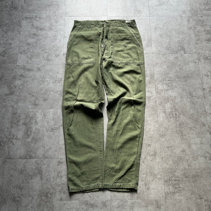 60s US Army OG107 baker pants 36×35