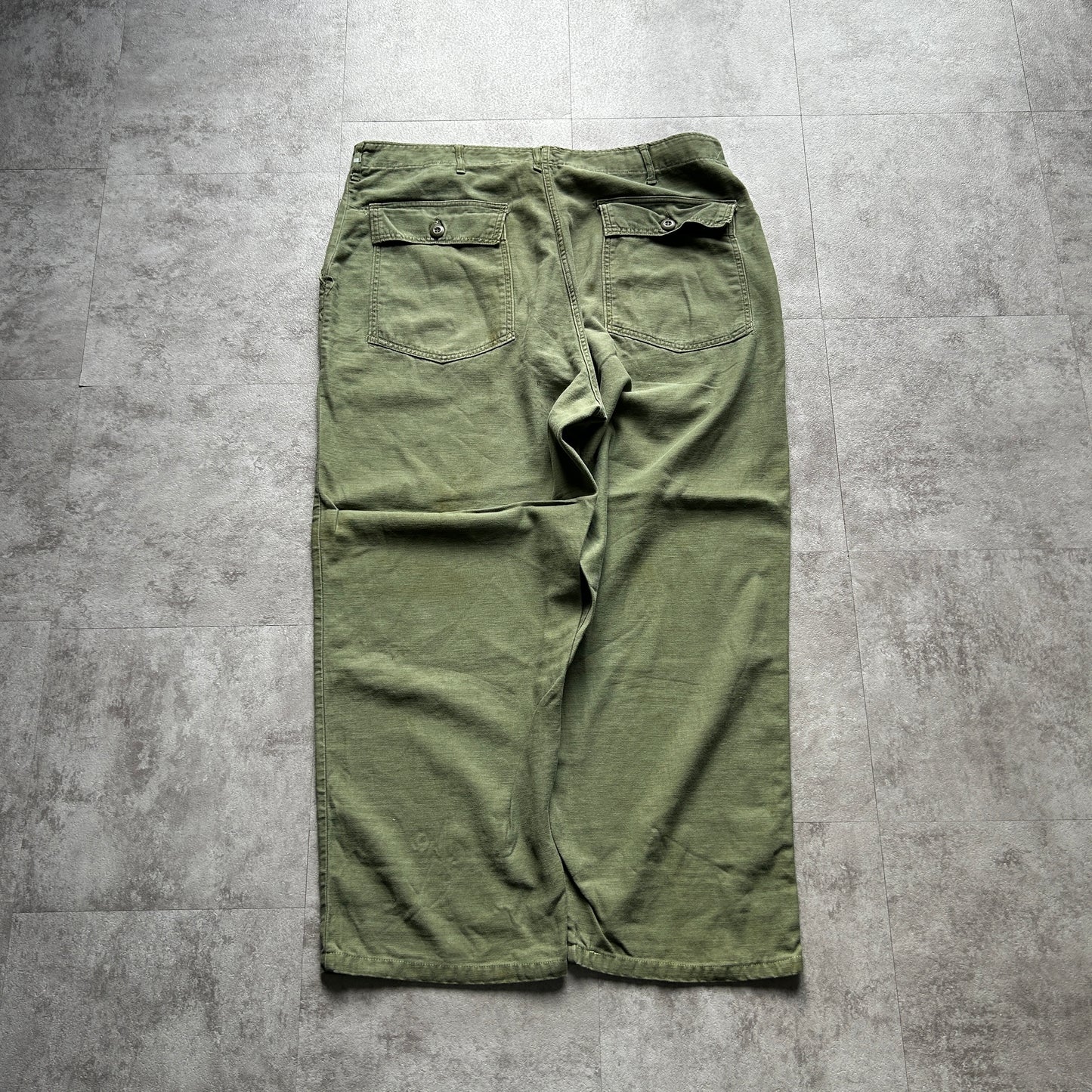 60s US Army OG107 baker pants 40×33