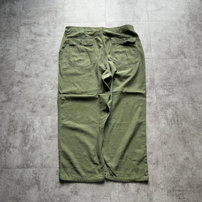 60s US Army OG107 baker pants 40×33