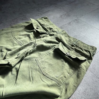 60s US Army OG107 baker pants 38×33