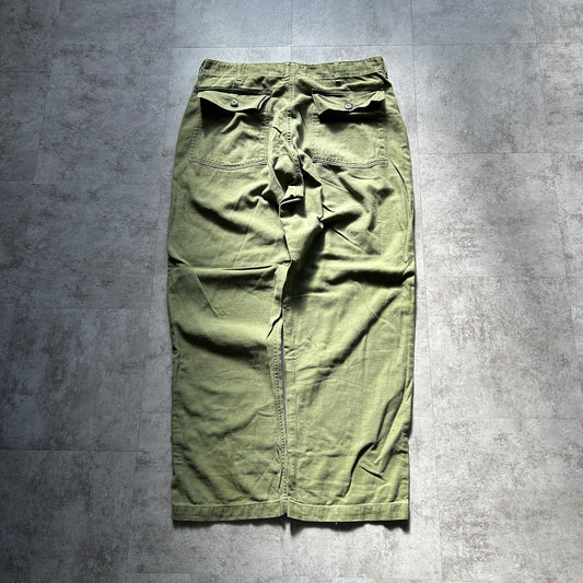 60s US Army OG107 baker pants 38×33