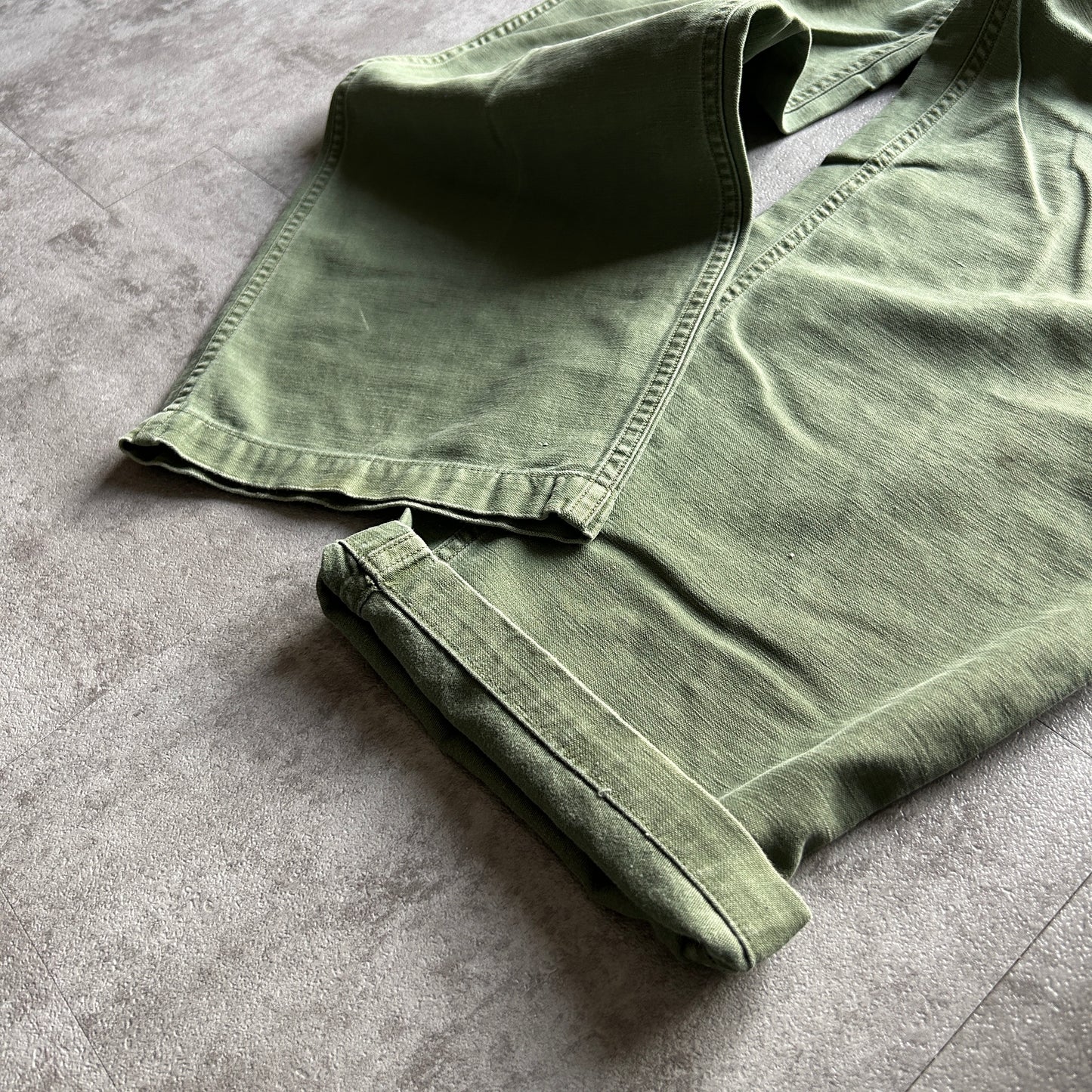 60s US Army Early model OG107 baker pants