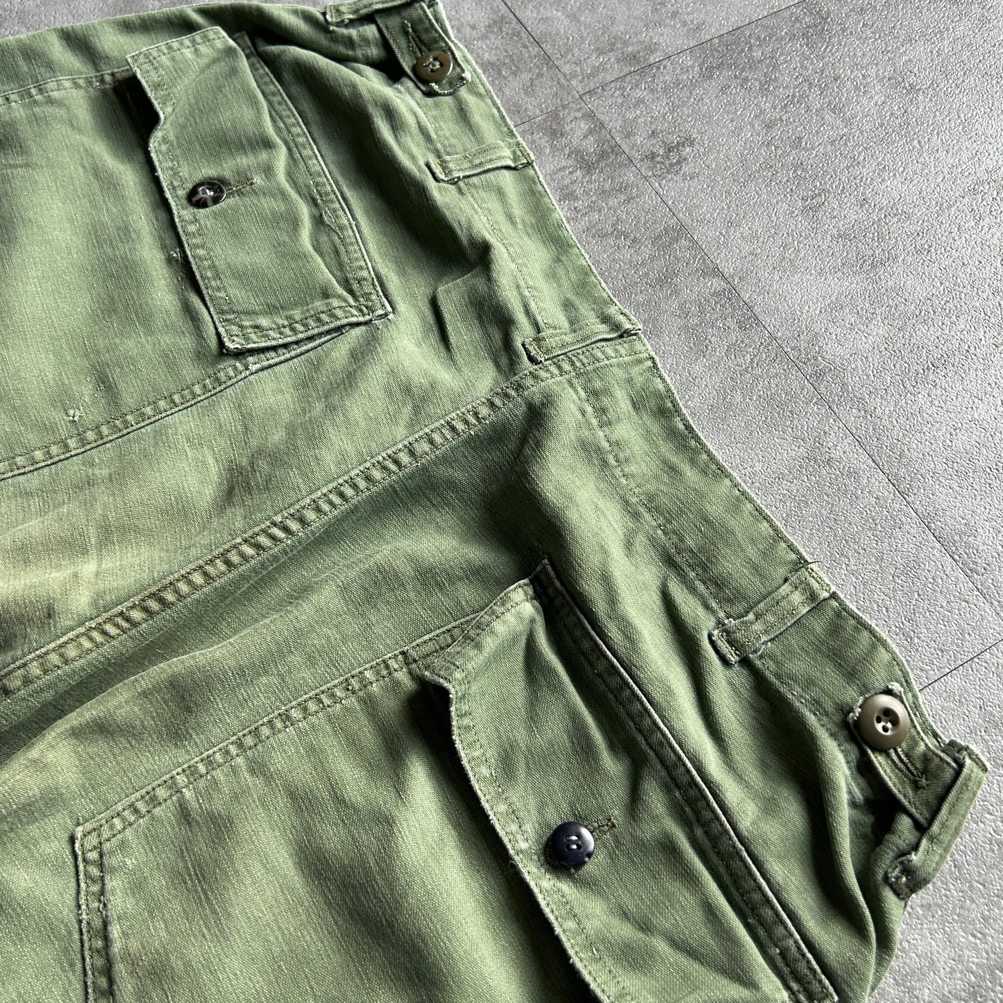60s US Army Early model OG107 baker pants