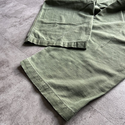 60s US Army Early model OG107 baker pants