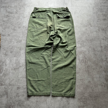 60s US Army Early model OG107 baker pants