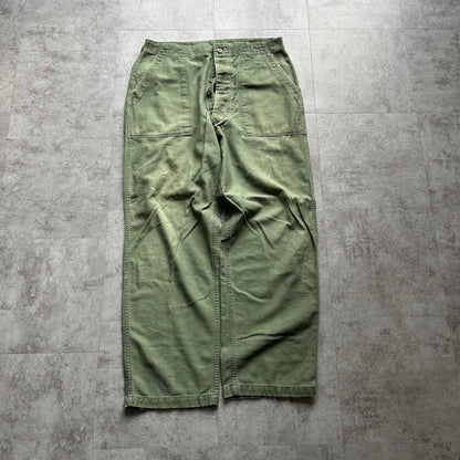 60s US Army Early model OG107 baker pants