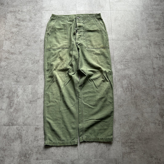 60s US Army Early model OG107 baker pants