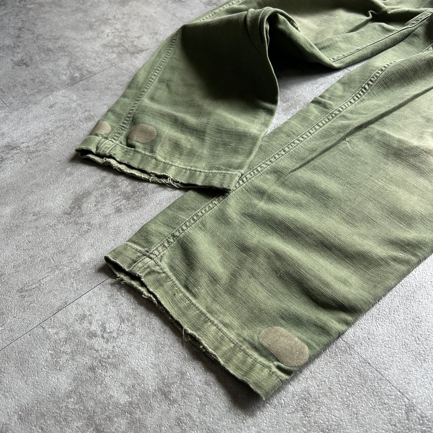 70s US Army OG107 baker pants 32×33