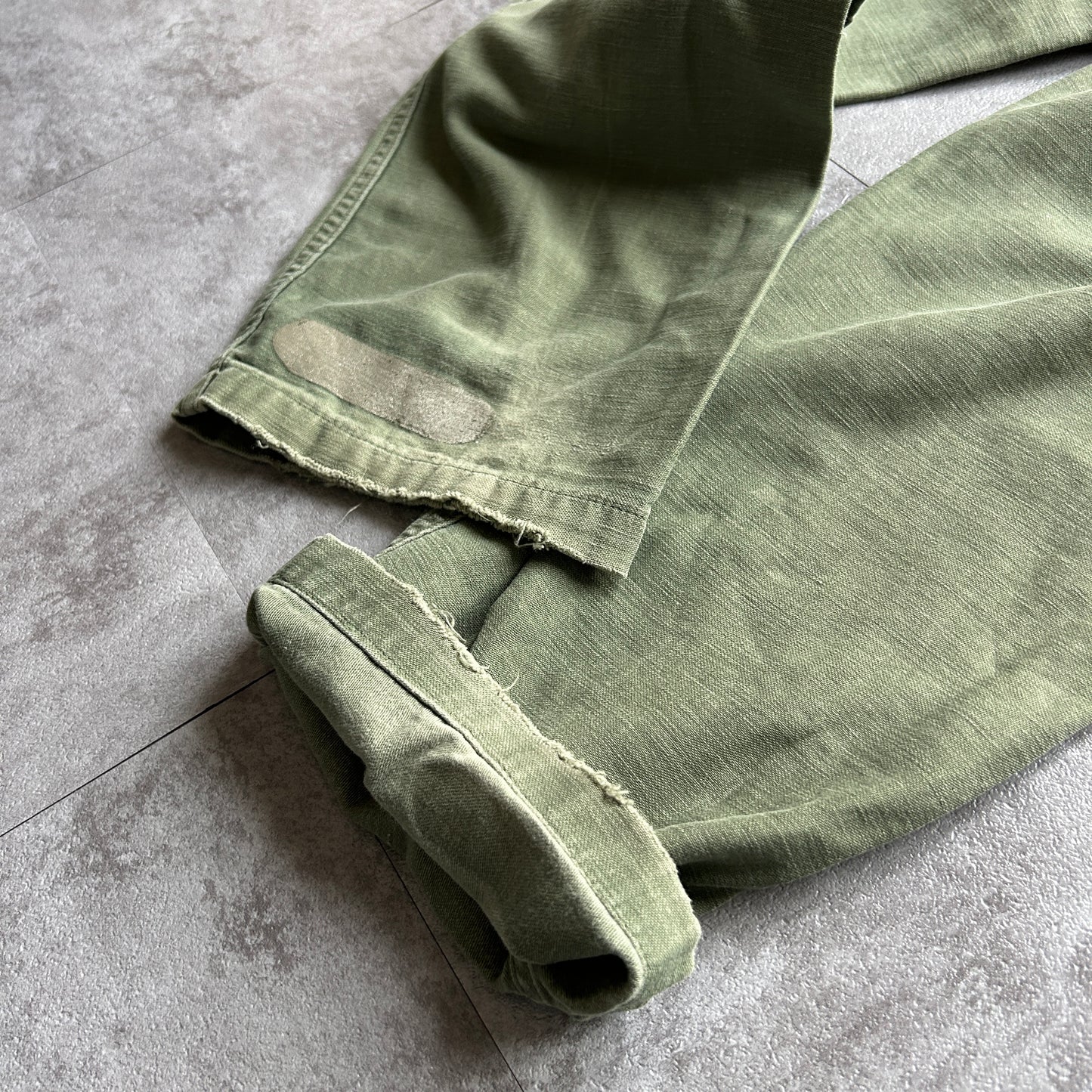 70s US Army OG107 baker pants 32×33