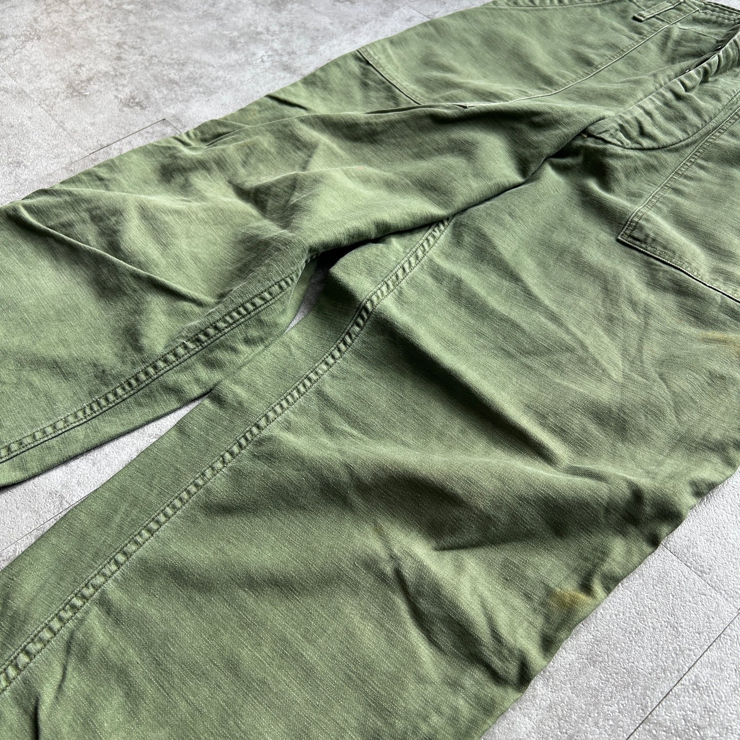 60s US Army Early model OG107 baker pants