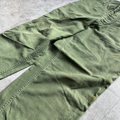 60s US Army Early model OG107 baker pants