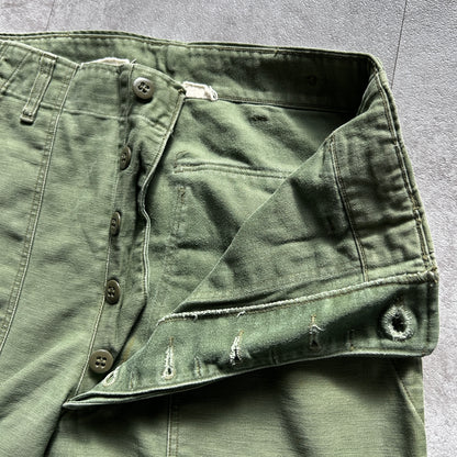 60s US Army Early model OG107 baker pants