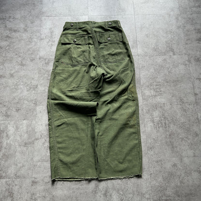 60s US Army Early model OG107 baker pants