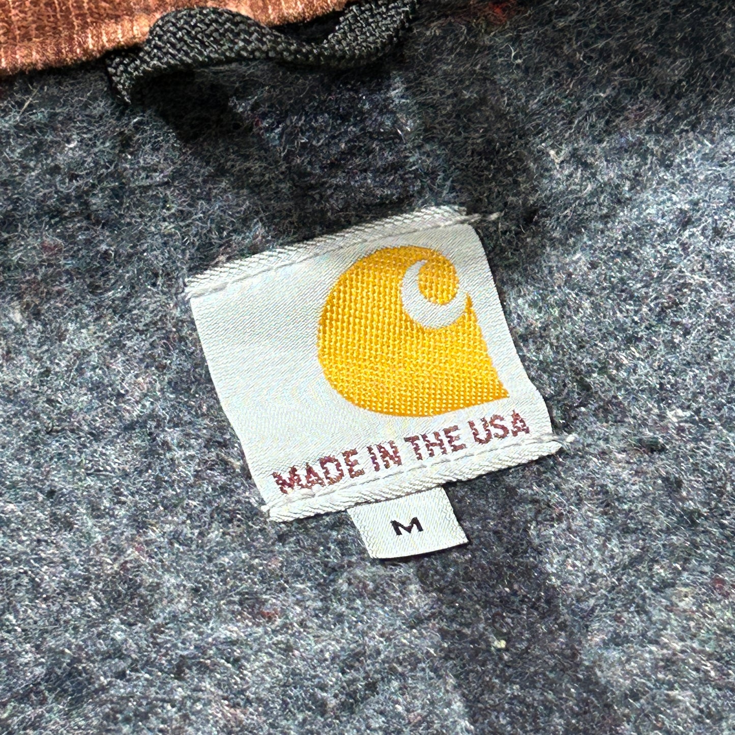 00s USA製 ブラウン カーハート デトロイトジャケット ダックM