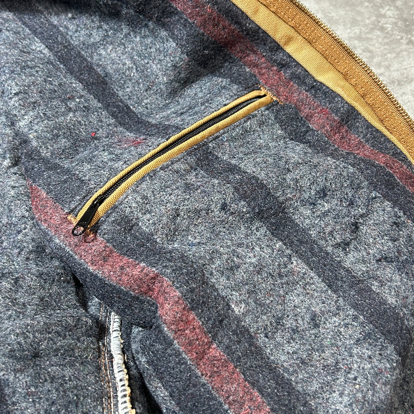 00s USA製 ブラウン カーハート デトロイトジャケット ダックM