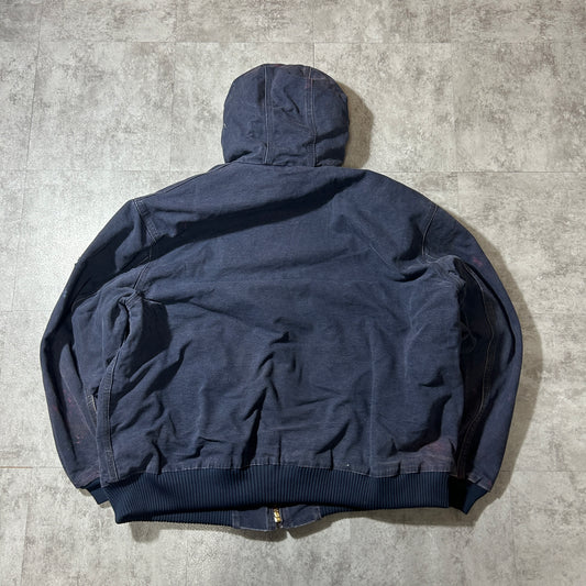 00s 製 ネイビー カーハート アクティブジャケット ダック