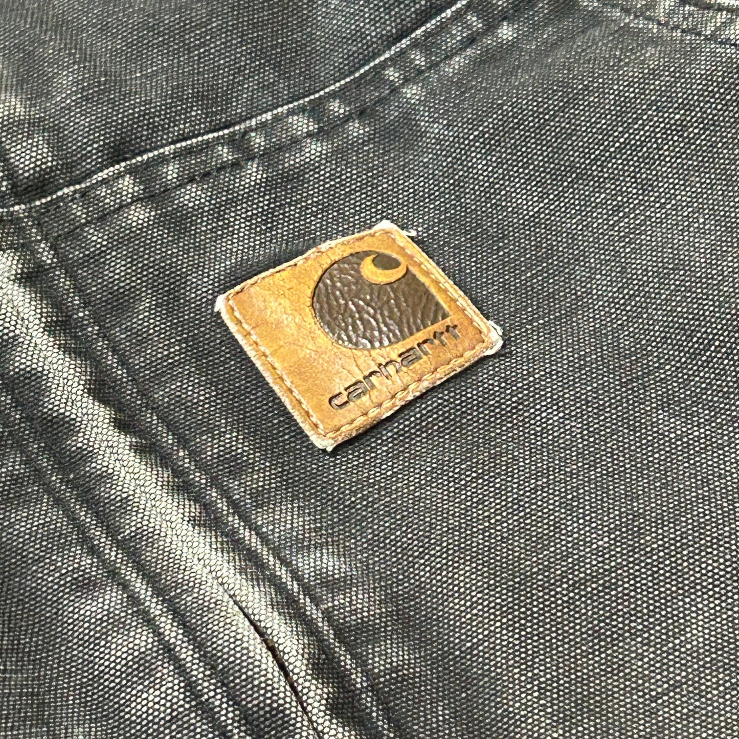 00s メキシコ製 ブラック カーハート アクティブジャケット ダックL