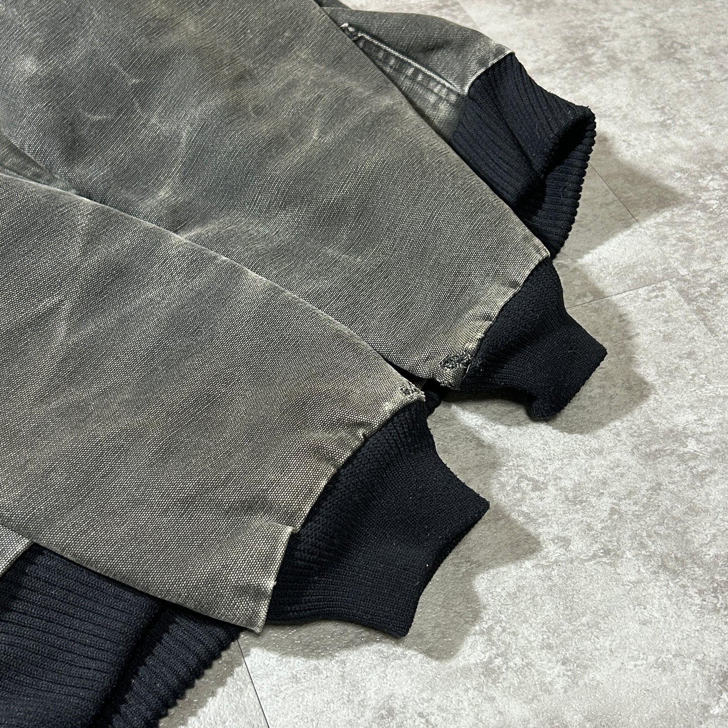 00s メキシコ製 ブラック カーハート アクティブジャケット ダックL