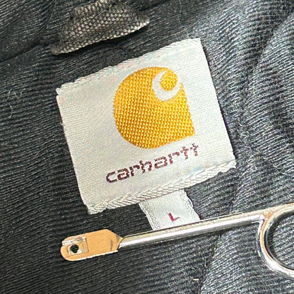 00s メキシコ製 ブラック カーハート アクティブジャケット ダックL