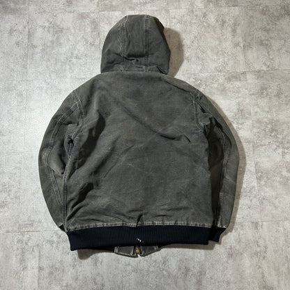 00s メキシコ製 ブラック カーハート アクティブジャケット ダックL